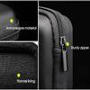 Pentru geantă de depozitare căști Bluetooth Cardo Freecom/Spirit PACKTALK BOLD/EDGE /Pro și husă de înlocuire din piele pentru căști