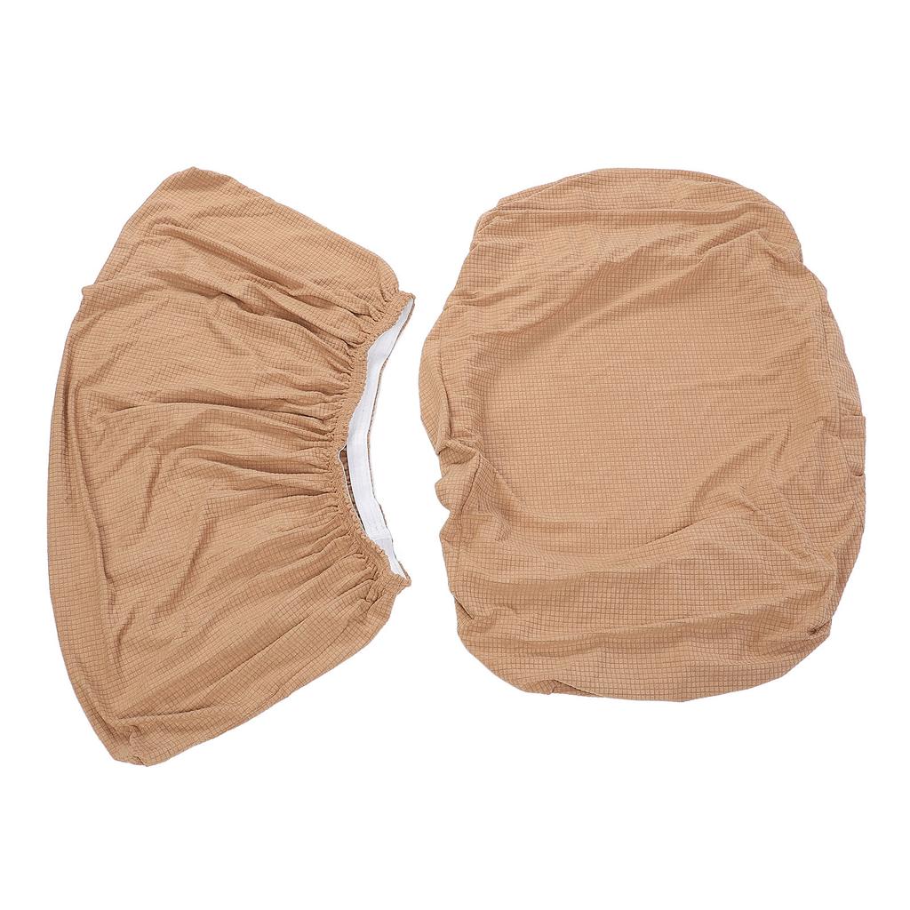 RV Dinette Cushion Cover Water Resistant Elastic Camel Color Sofa Seat Slipcover for Camping Vehicle Trailer
