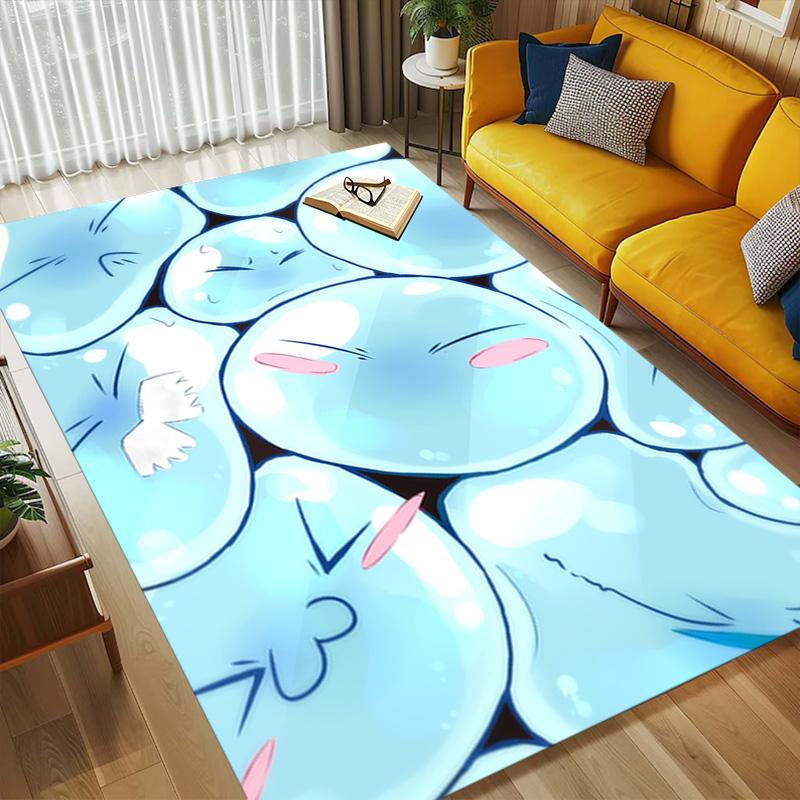 Blue Faces Living Room Nonslip Area Rug Soft Carpet For Bedroom Game Playroom Sofa Office Home Decor Doormat Christmas Gift C9302757