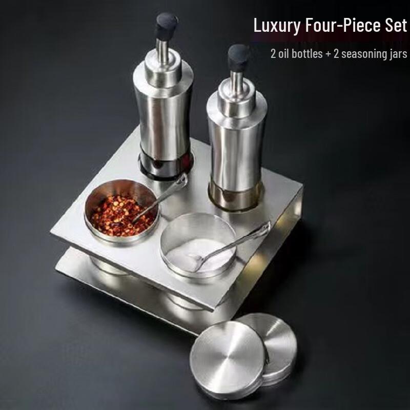 Mailang 304 Stainless Steel Table Seasoning Set