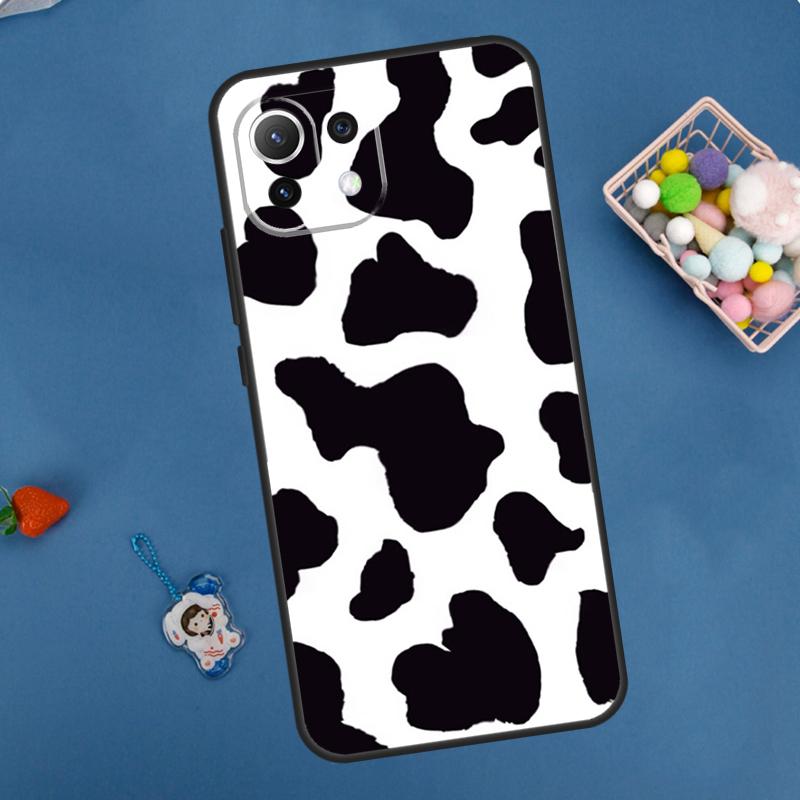 Cow Print Case For Xiaomi 11T 12T 13T 14T Pro 13 14 15 Ultra POCO X7 Pro X3 X5 X6 M6 F5 F6 Pro Cover