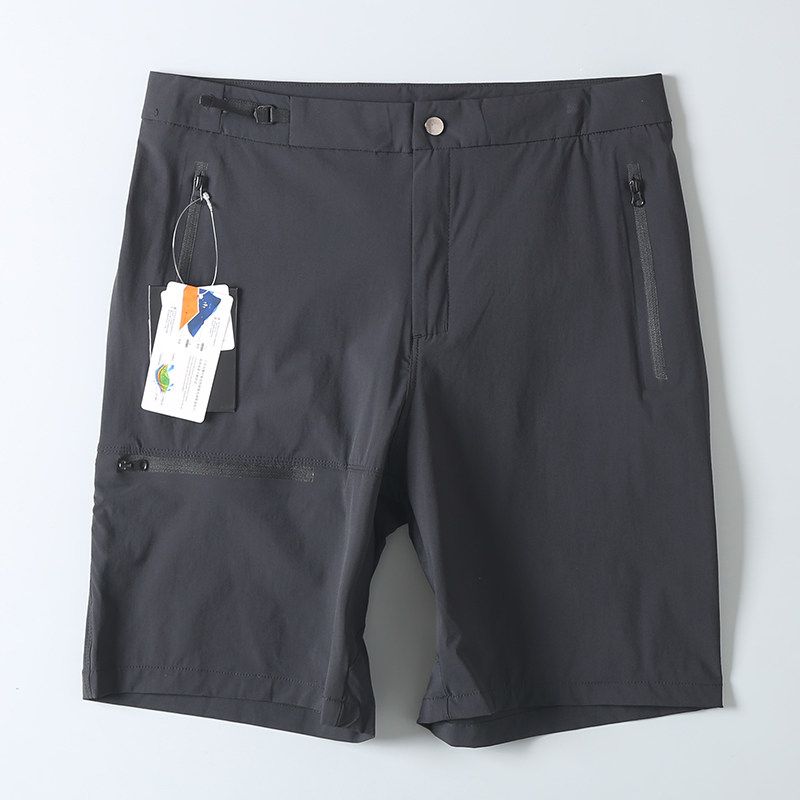Foreign Trade Lujia Summer New Shorts Men's Lightweight Function Cool Feeling High Elastic Breathable Outdoor Quick-Drying Fifth Pants