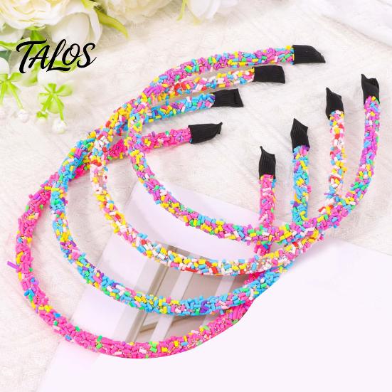 Velvet Lined Headband Thin Headbands for Girls Sparkly Sequin Hairbands Non-slip Bright For Cute Glitter Hair Accessories Children Toddlers
