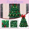 Couronne d'arbre de Noël exquise Ornement de ferme pour décoration de maison festive