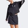 Adidas Dance Three-Stripe Colorblock Hooded Jacket Women Jacket Black IN1829