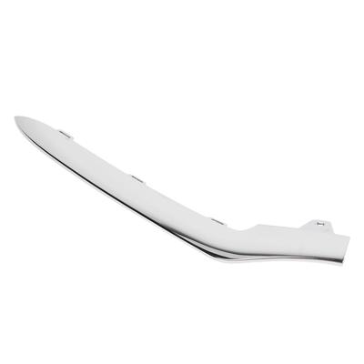 Moldura do Para-choque Dianteiro Cromada Proteção Confiável Aparência Elegante Faixa de Acabamento do Para-choque Dianteiro Substituição para