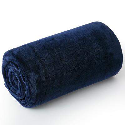AIFY Flannel Perfect for Spring and Ideal for All Ideal for New Beginners and Navy Blanket, Fluffy, Lightweight, Thin, Washable, Microfiber, Summer,