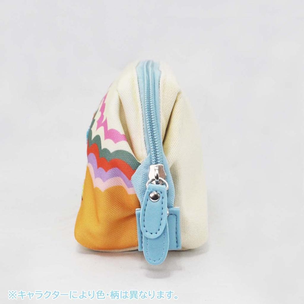 Skater (Skater) Clasp Pouch, Small Items, Makeup, Disney Retro Bambi ZGAP1-A