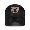 Tiger-head Three-dimensional Metal Thread Embroidery Sunshade Men's and Women's Gauze Net Hats Camouflage Baseball Hats