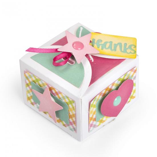 Gift Box Cutting Dies DIY Scrapbook Emboss Paper Cards Craft Punch Stencil Mold