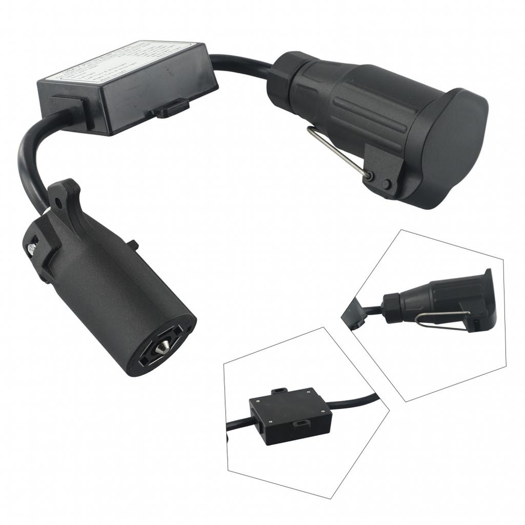 Trailer Light Converter 7-Way Accessory Connector Parts