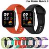 Mote Silikon Klokkereim For Redmi Watch 3 Smartklokkerem Armbånd For Redmi Watch3 Reim Armbånd Tilbehør