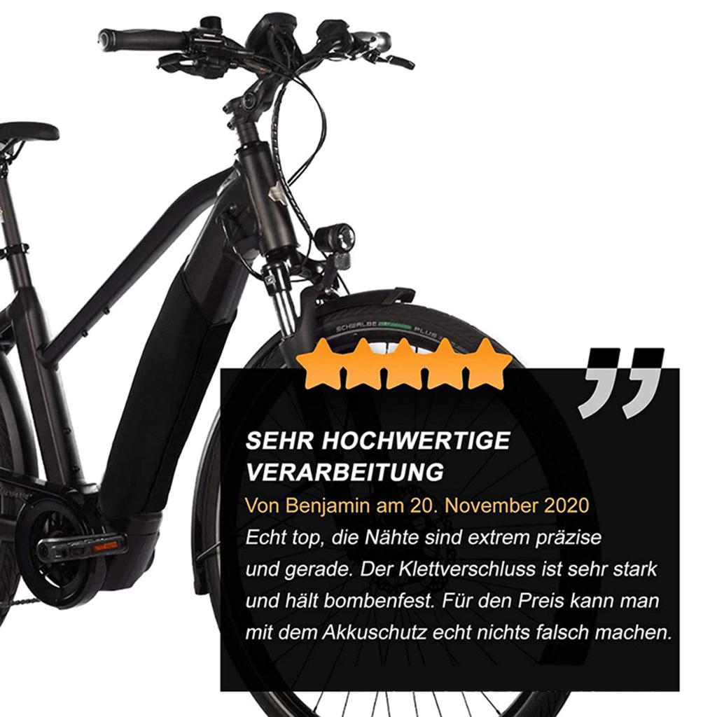 E-Bike Protective Case Battery Cover for Down Tube Bicycle Frame Scratch-Resistant Cover