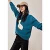 VICTORIA&VERA Women's Little Duck Jacquard Knit Sweater