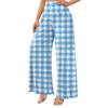 Pantaloni Larghi Casual da Donna a Vita Alta con Tasche, Svasati per l'Uso Quotidiano