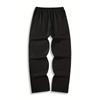 Men's Straight Leg Loose Jogging Pants - Solid Color Casual Sports Pants, Suitable for Outdoor, Gym, and Home Wear