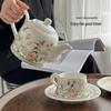 OLOEY Lily of the Valley Bone China Coffee Cup Set