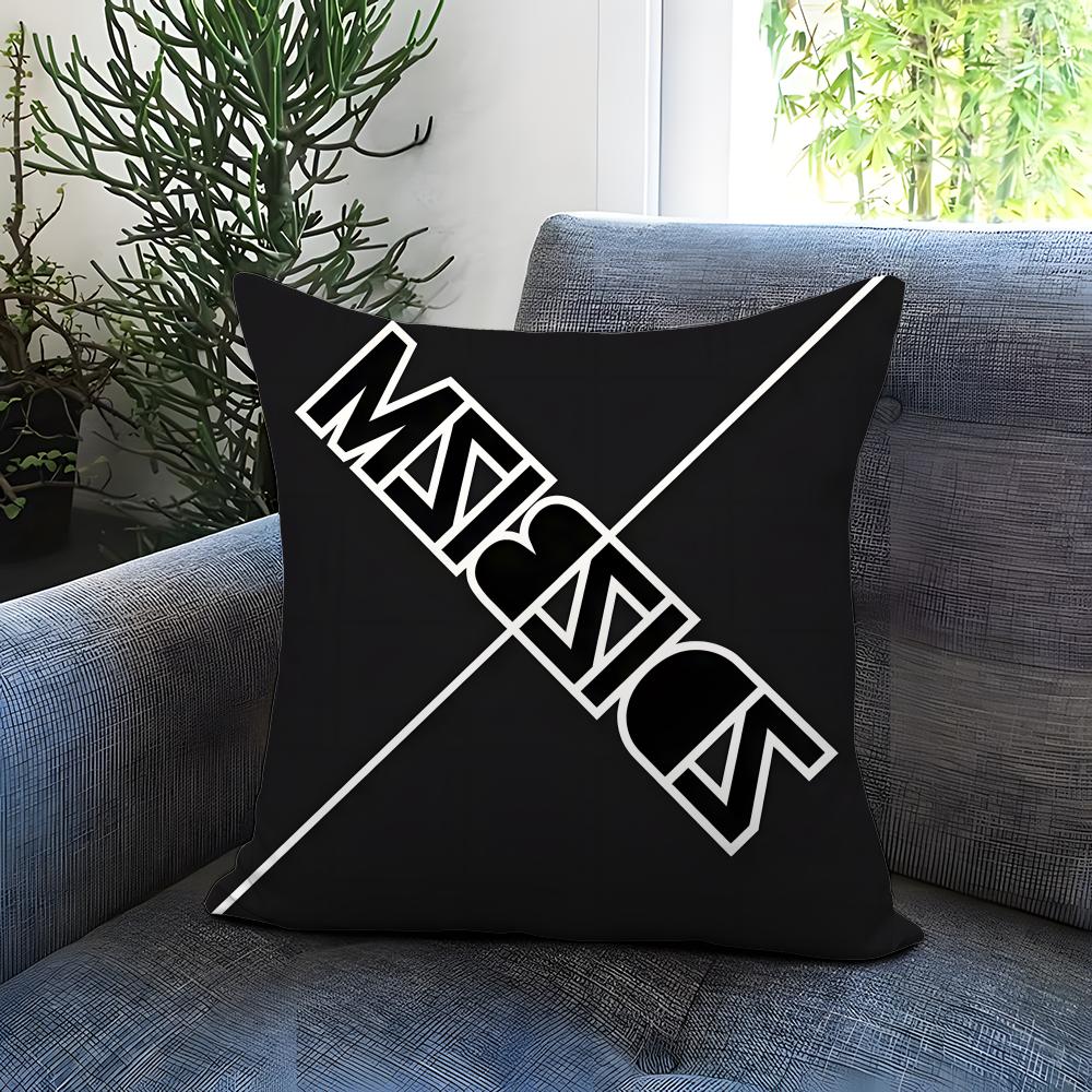 POPULAR Mindless Self Indulgencee Cushion Cover Comfortable Reversible Pillow Cover Ideal for Car Sofa Bedroom & Beyond