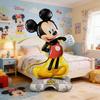 Disney Stendardo Festa Topolino e Minnie, Bambola Gonfiabile in Piedi, Decorazione Festa