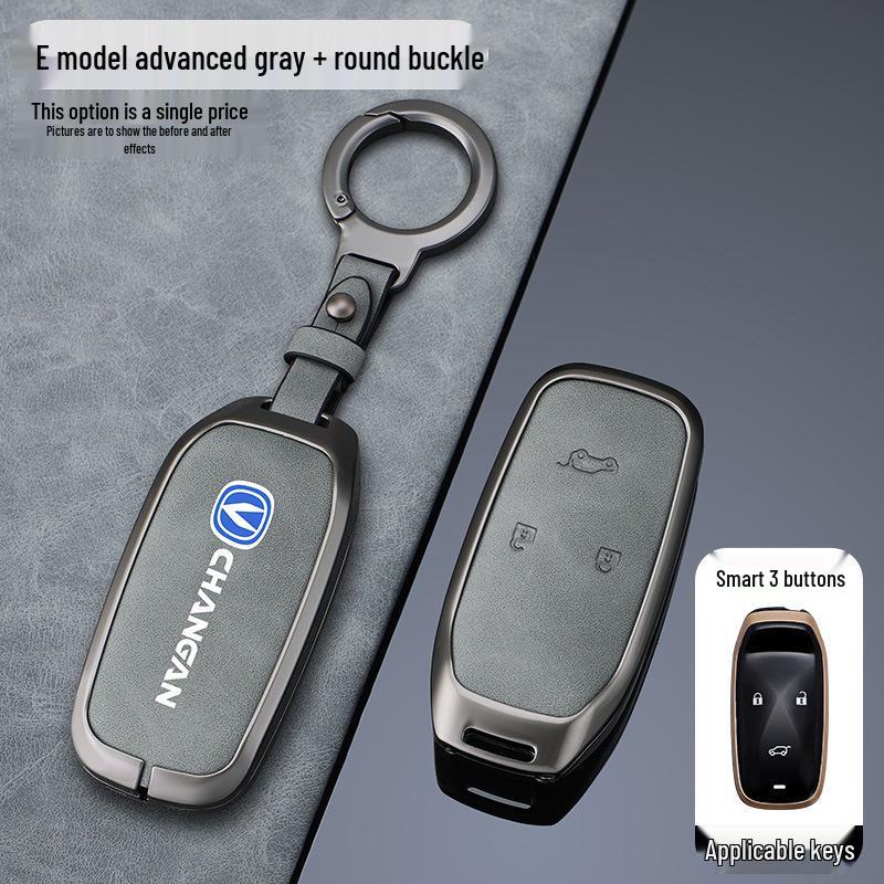 Changan Key Cover: Fits CS75Plus, SC55, Eado, CS35, Oshan X7, Blue Whale X5, Yue Xiang, CS85.