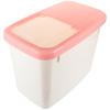 10Kg Rice Storage Bin Thickened Plastic Rice Bucket Moisture Proof Sealed Grain Container Food Grade Storage Box for Beans Flour