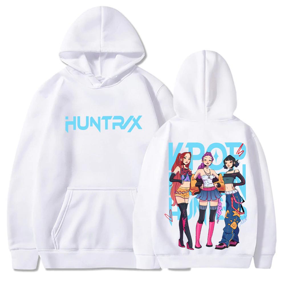 Kpop Demon Hunters Hoodie Unisex Long Sleeve Casual Sweatshirts Tops Man Woman Sweatshirt Fans Gift