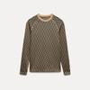 Printed Round Neck Top Pants Set Women's Sexy Hottie Long Sleeve Copper Coin Printed T-shirt Slim Casual Trousers New Fashion