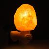 Himalayan Crystal Salt Night Lamp, Natural Carved Shape, Seven-Color Wall Light for Bedroom
