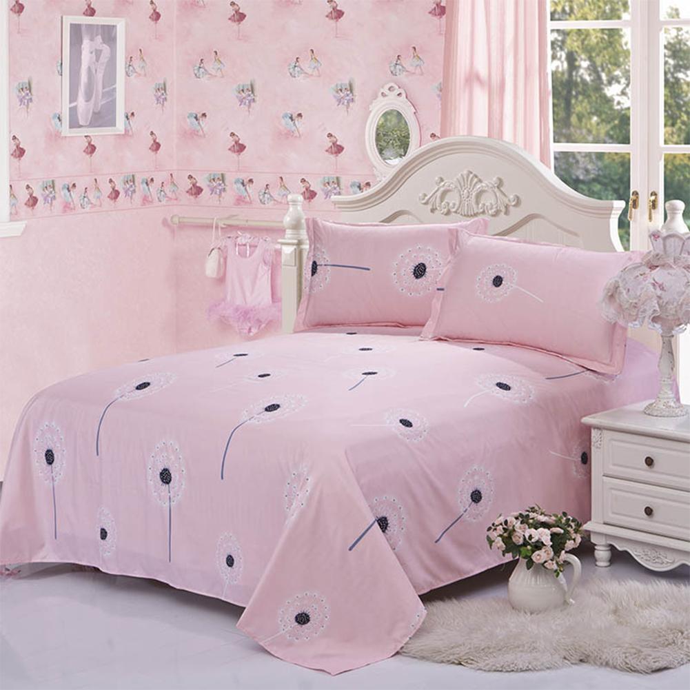 Comfortable Breathable Soft Extremely Bedding Warmly Simple Princess Style Pure Aloe Cotton Bed Sheets