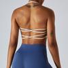 New Sexy Neck Hanging Sports Vest Women'S Yoga Bra Quick Drying Beautiful Back Running Fitness Bra Yoga Suit