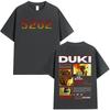 Rapper Duki 5202 MIXTAPE Merch Tshirt Unisexs Women Clothing Cotton Oversized Tshirts Fashion Hip Hop Short Sleeve T Shirts Tops