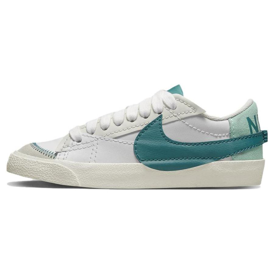 Nike Blazer Low '77 Jumbo 'White Teal' Women's Sneakers Skateboard Shoes DQ1470-106