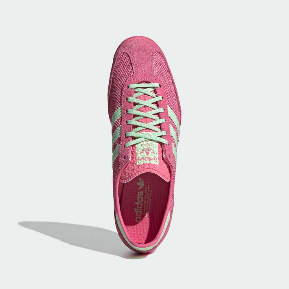 JI1879 Adidas Originals SL72 OG Pink Fusion Semi Green Spark Lucid Blue (Women's
