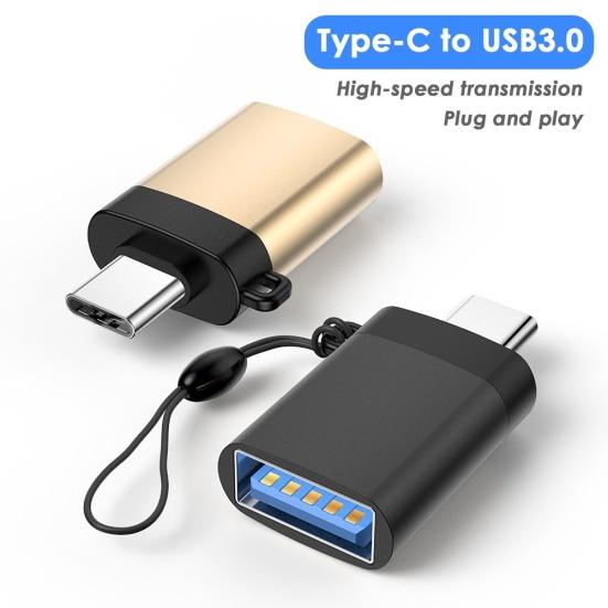 USB 3.0 Female to Type-C Male OTG Converter Charge Data Sync Adapter for Laptop