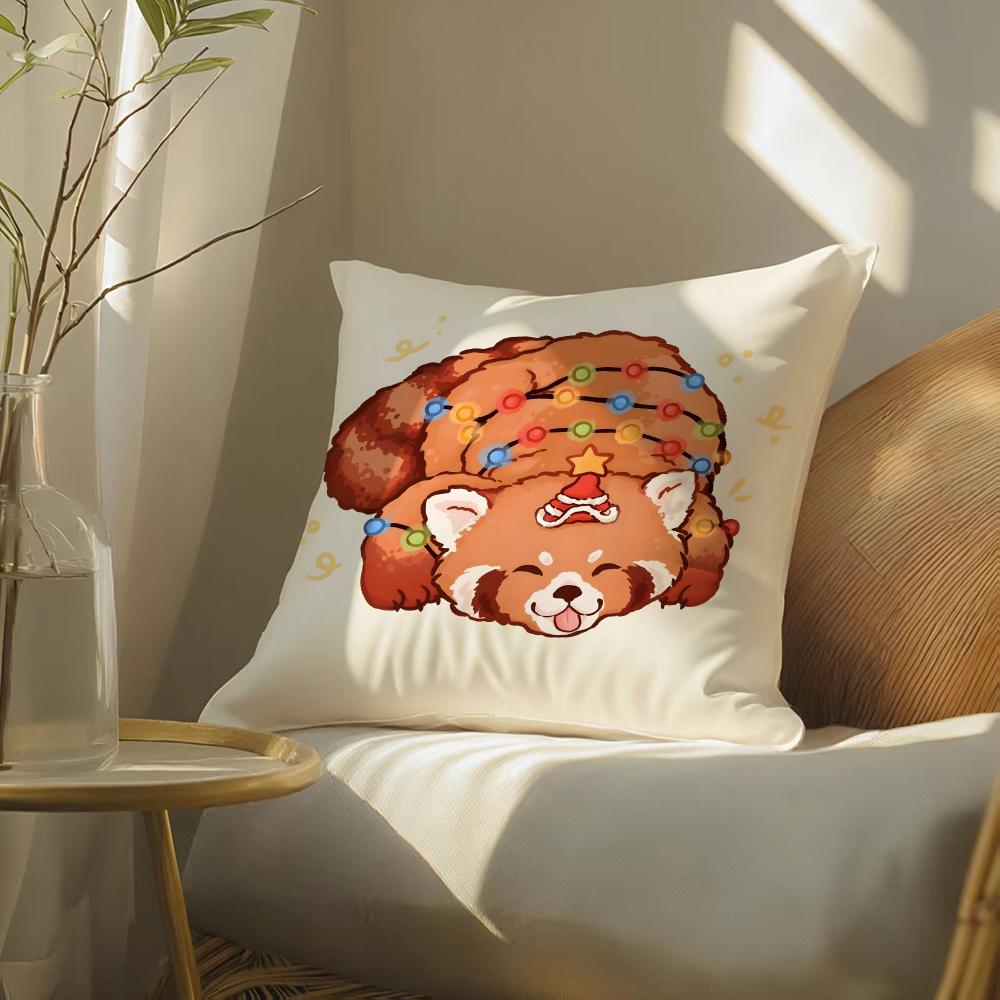 Funny Animals On the Internet Cushion Cover DoubleSided Plush Sofa Cushion Covers Organic Breathable Invisible Zipper