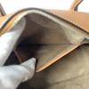Used Shoulder Bag Brown Leather Women