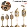 1Pcs 19cm Incense Holder Alloy Sandalwood Fragrance Censer Magpie Hollow Lamp  Study Room Home Decor