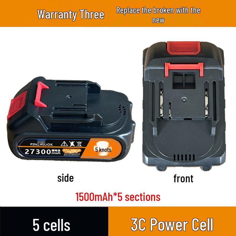 High-Capacity 21V Lithium Battery for Electric Tools and Drills