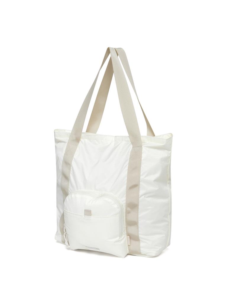Eider Packable Tote Bag_Cream
