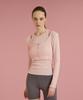 Reinamora Fine Lip Crop Cardigan Heavenly Pink