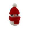 Yousheng 1/2/3/4Pcs 3D Printed Christmas Figurine Santa Snowman Star Topper Xmas Tree Gift Box Statue Holiday Party Decoration Ornament