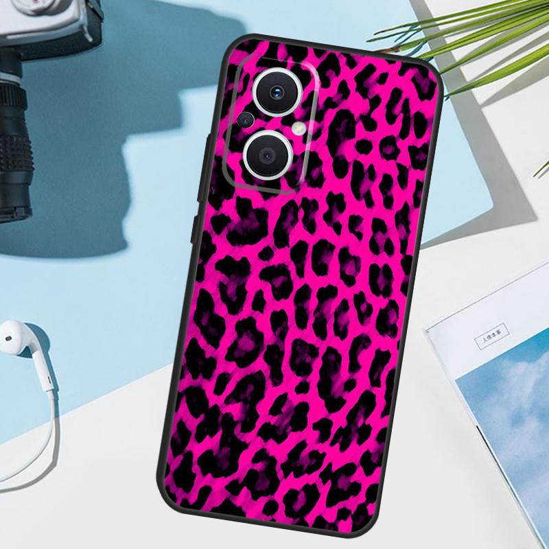 

Leopard Print Cover For OPPO Reno 14 F 12 11 10 13 Pro 11F 12F 13F 7 8 Lite OPPO Find X8 X6 X5 X9 Pro Case OPPO Find X8