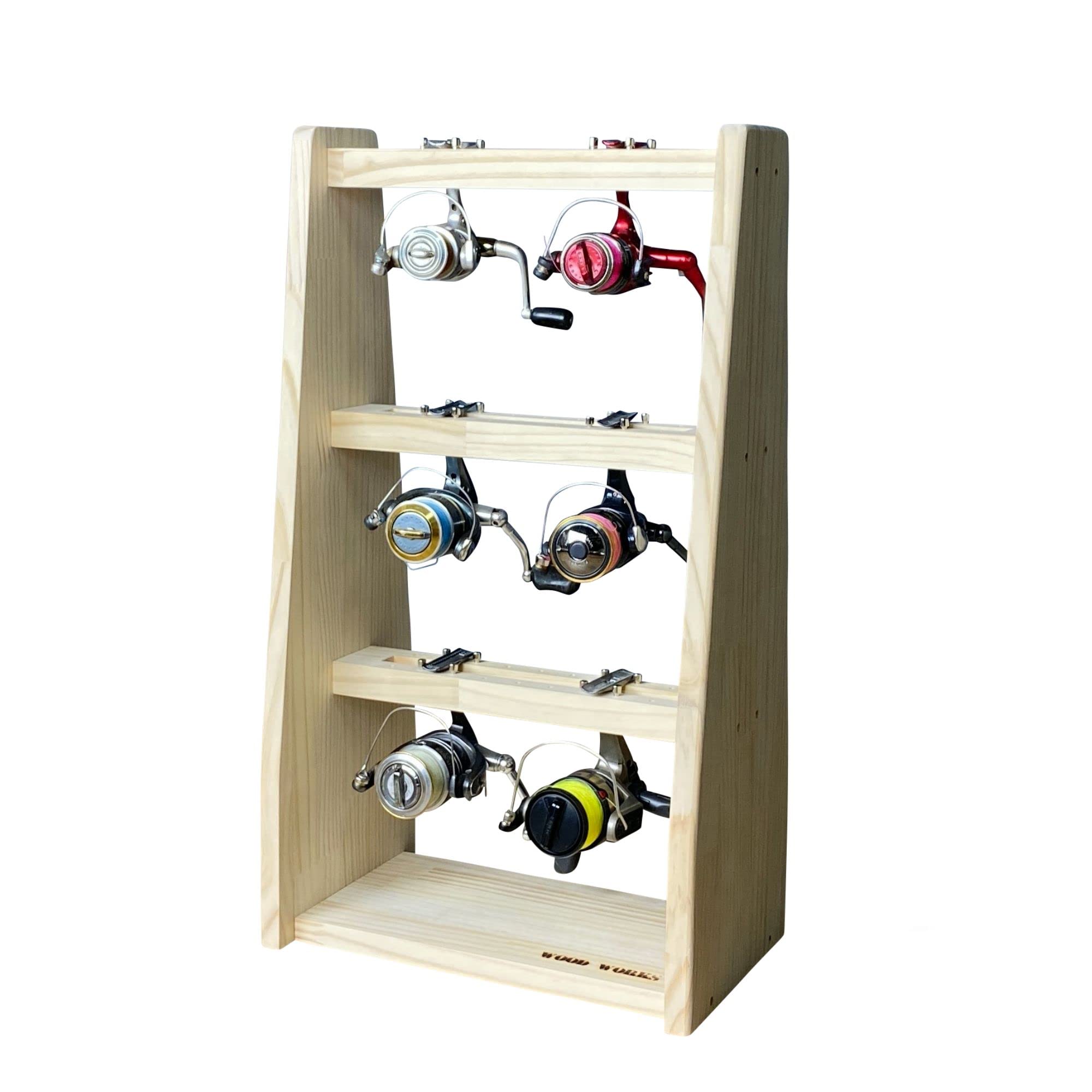

WOOD WORKS Made in Japan Reel Stand B Type (M Size [Color: Natural])