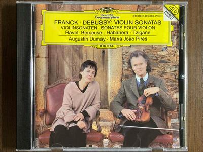 CD C?SAR FRANCK / CLAUDE DEBUSSY, AUGU - Violin Sonata 4458802 Deutsche Grammo 1995 Germany Classical Used