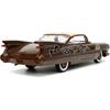 GENERAL MILLS 1959 CADILLAC COUPE DEVILLE CHOCULA Count Chocula Mini Car Diecast Car Brown 124 w/COUNT