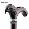 Brown Wood Eagle Wooden Fashion Stick Decorative Vampire Cospaly Party Wood Walking Cane Halloween Mace Wand Crosier 91cm
