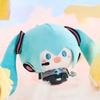 Latest Anime Cartoon Hatsune Miku Mini Plush Doll Keychain Kawaii Q Version Hatsune Filled Plush Doll Keychain Children's Toy Gifts