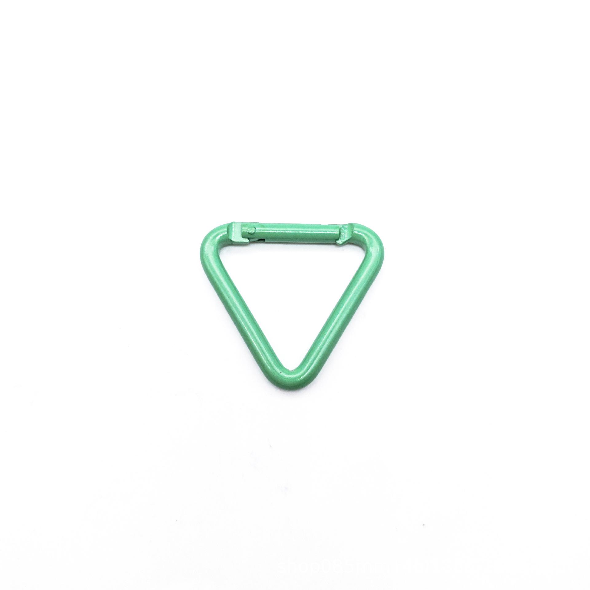 Colorful Triangle Carabiner No. 5: Small Backpack Hanging Buckle for DIY Children s Clothing