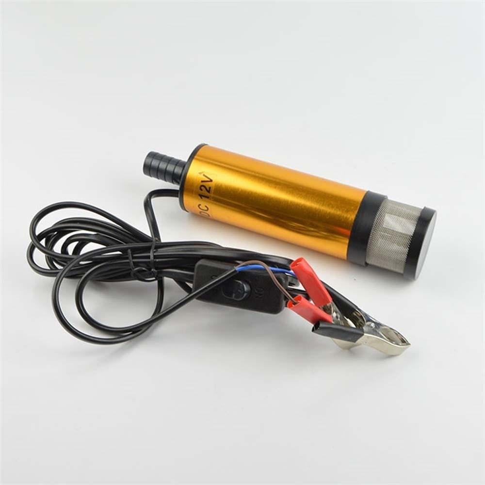 Copper Core Oil Suction Pump Aluminum Zinc Zinc Alloy Electric Oil Tool Golden Fuel Transfer Pump  Motorcycle