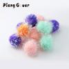 Plush Ball Cat Toys Kitten Interactive Chew Pet Toy Funny Cat Scratcher Balls